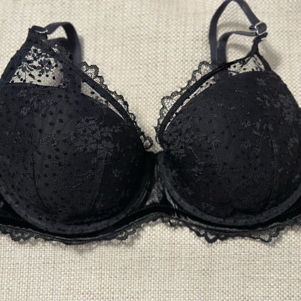 Victoria's Secret Black Lace Bra